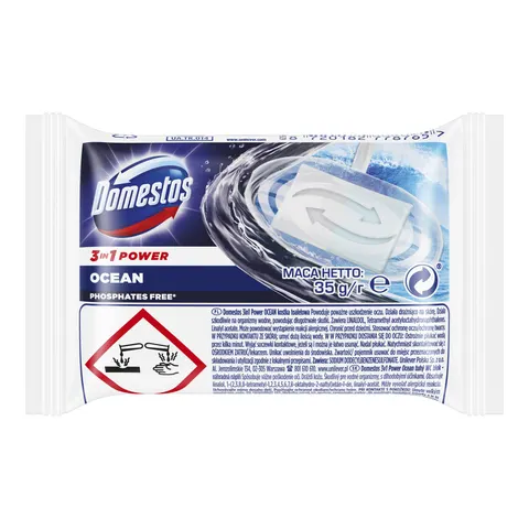 Zapas do wc Ocean kostka 35G Domestos