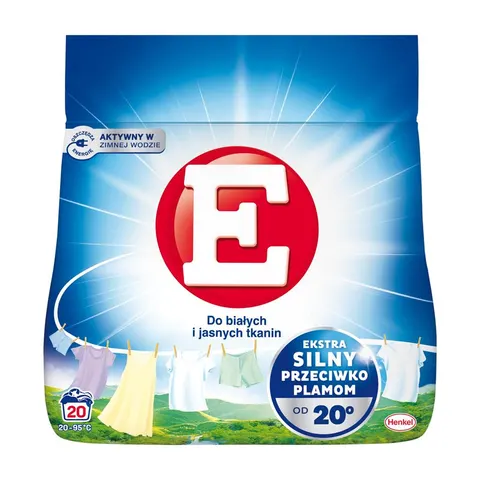 E PROSZEK DO PRANIA 20P 1.1KG BIAŁE