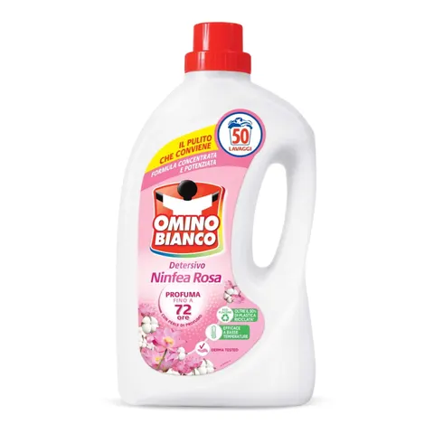 OMINO BIANCO PŁYN DO PRANIA 50P 2L NINFEA ROSA