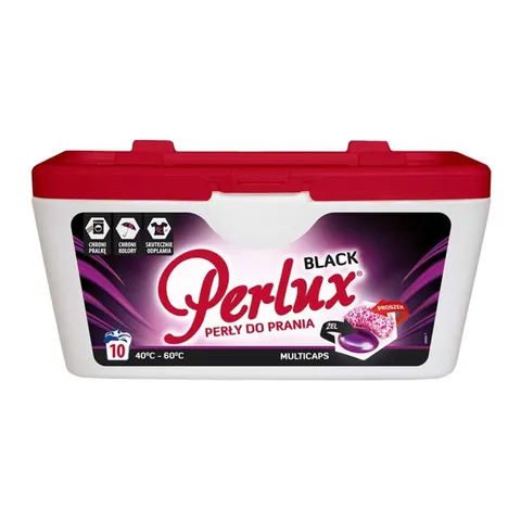 PERLUX KAPSUŁKI DO PRANIA PERŁY 10 SZT. BLACK BOX