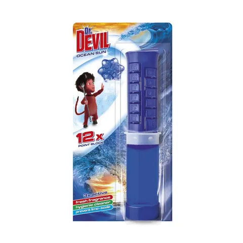 DR DEVIL KRĄŻEK DO WC POINT BLOCK 3W1 OCEAN SUN
