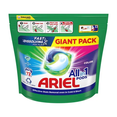 Ariel Kapsułki Do Prania All-in-1 PODS Kolor 72 szt.
