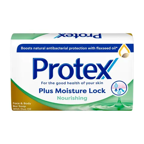 PROTEX MYDŁO W KOSTCE 90G ANTYBAKTERYJNE PLUS MOISTURE LOCK NOURISHING