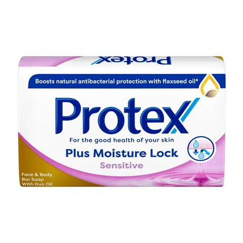 PROTEX MYDŁO W KOSTCE 90G ANTYBAKTERYJNE PLUS MOISTURE LOCK SENSITIVE