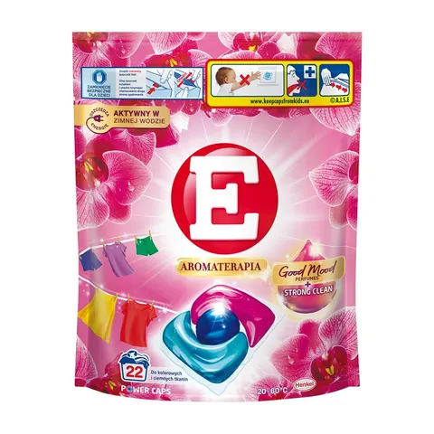 E KAPSUŁKI DO PRANIA 22 SZT. KOLOR ORCHID