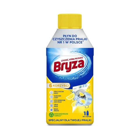 BRYZA PŁYN DO CZYSZCZENIA PRALEK 250ML LEMON