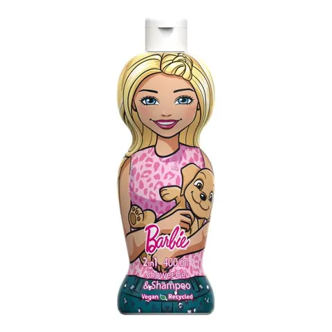 AIR-VAL SZAMPON DO WŁOSÓW-ŻEL POD PRYSZNIC 400ML 1D BARBIE