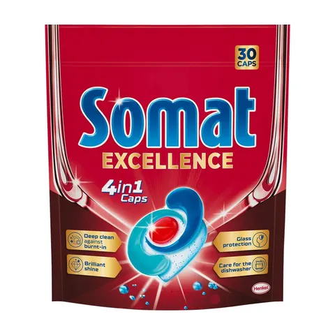 SOMAT TABLETKI DO ZMYWAREK EXCELLENCE 4IN1 30