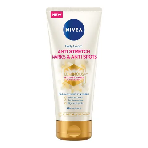 NIVEA KREM DO CIAŁA 200ML LUMINOUS 360 PRZECIW ROZSTĘPOM I PRZEBARWIENIOM
