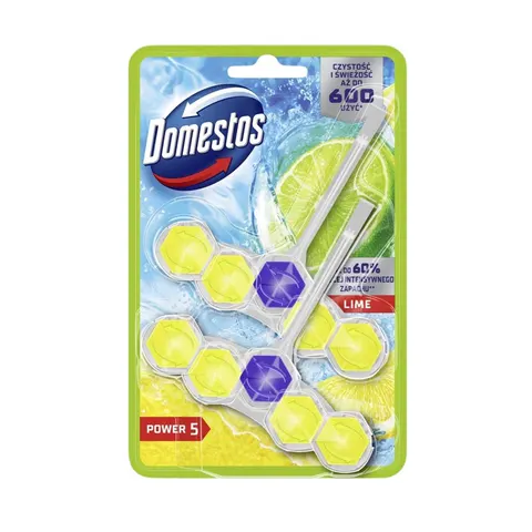 DOMESTOS KOSZYK DO WC 50GX2 POWER 5 LIME