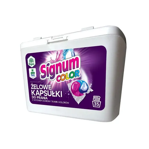 SIGNUM KAPSUŁKI DO PRANIA 35P KOLOR