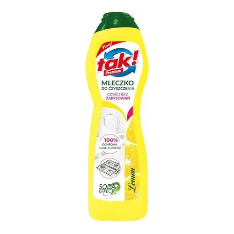 TAK MLECZKO DO CZYSZCZENIA 600G PREMIUM LEMON