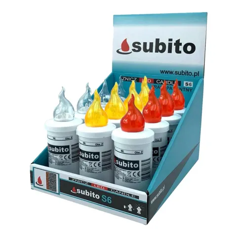 SUBITO WKŁAD LED S6 12 SZT. MIX 5907646177972