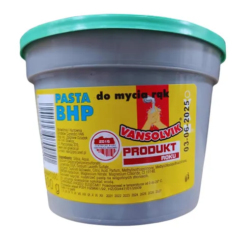 VAN-SOLVIK BHP PASTA PIASKOWO-MYDLANA 500G