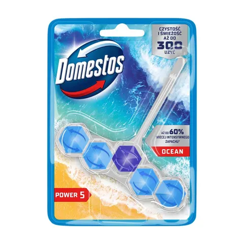 DOMESTOS KOSZYK DO WC 50G POWER 5 OCEAN