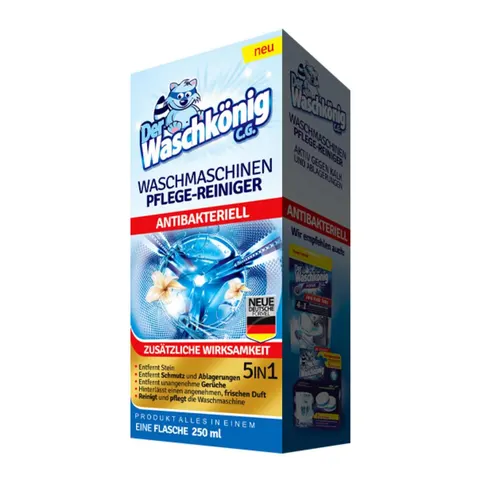DER WASCHKONIG PŁYN DO CZYSZCZENIA PRALKI 250ML