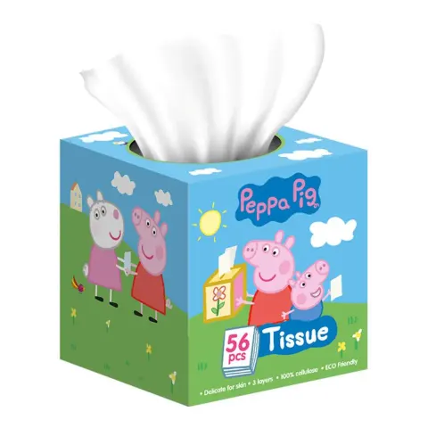 PEPPA PIG CHUSTECZKI HIGIENICZNE 56 SZT. 3-W