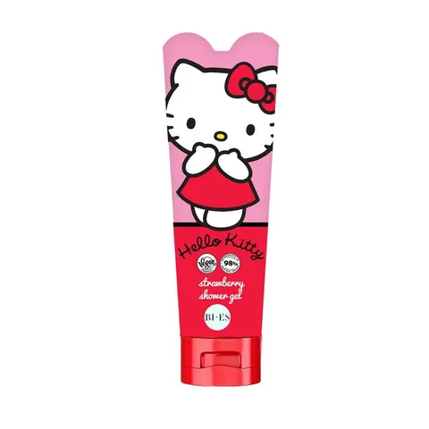 HELLO KITTY SZAMPON DO WŁOSÓW-ŻEL POD PRYSZNIC 240ML STRAWBERRY