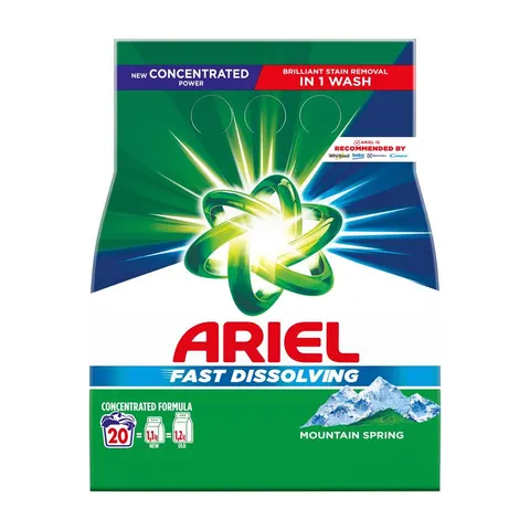 ARIEL PROSZEK DO PRANIA 20P 1.1KG MOUNTAIN SPRING