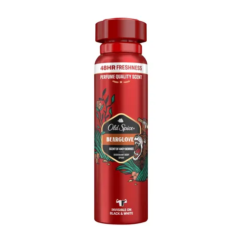 OLD SPICE DEZODORANT SPRAY 125ML BEARGLOVE