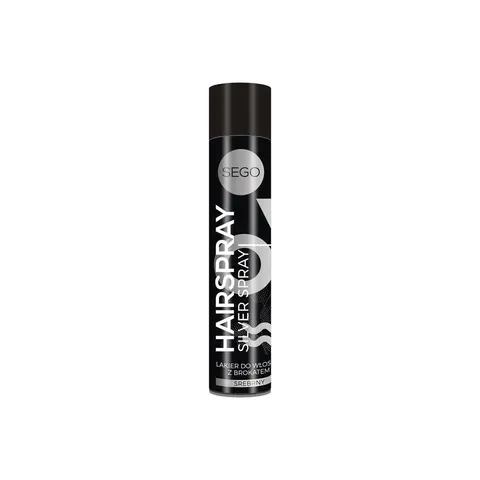 SEGO LAKIER DO WŁOSÓW 75ML BROKAT SILVER