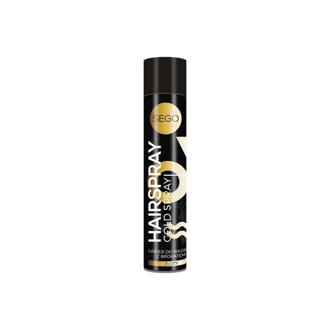 SEGO LAKIER DO WŁOSÓW 75ML BROKAT GOLD