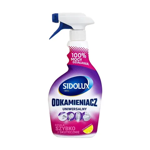 SIDOLUX PROFESSIONAL SPRAY DO CZYSZCZENIA 500ML UNIWERSALNY ODKAMIENIACZ