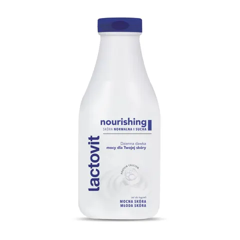 LACTOVIT ŻEL DO KĄPIELI 500ML NOURISHING NORMALNA I SUCHA