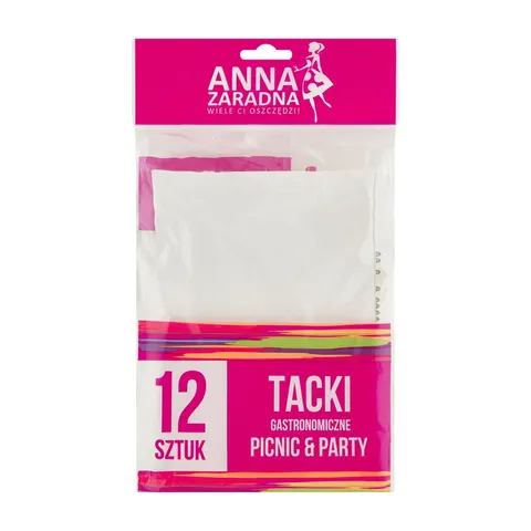ANNA ZARADNA P&P PICNIC&PARTY TACKI GASTRONOMICZNE 20X13 12 SZT.