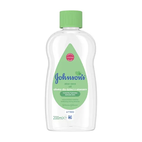 J&J BABY OLIWKA 200ML ALOES