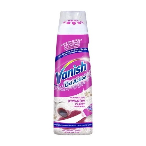 VANISH ODPLAMIACZ Z KOŃCÓWKĄ 195ML DO DYWANÓW
