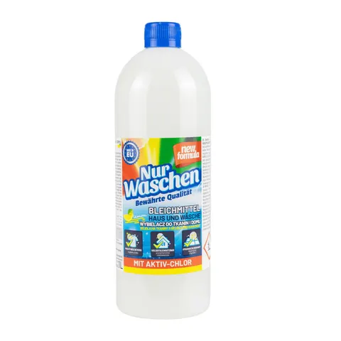 NUR WASCHEN WYBIELACZ W PŁYNIE 1L LEMON