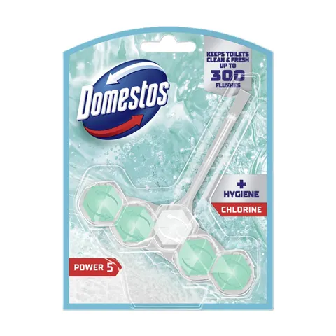 DOMESTOS KOSZYK DO WC 50G POWER 5 CHLORINE