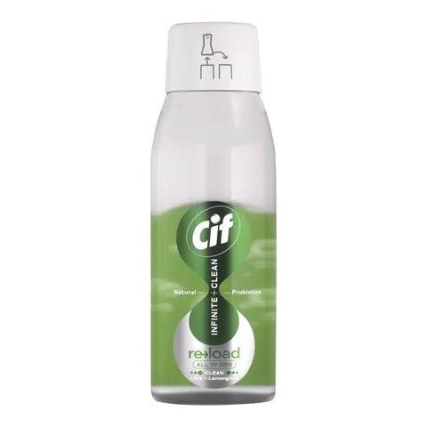 CIF SPRAY DO CZYSZCZENIA ZAPAS 590ML INFINITE+CLEAN CLEAN LIME+LEMONGRASS