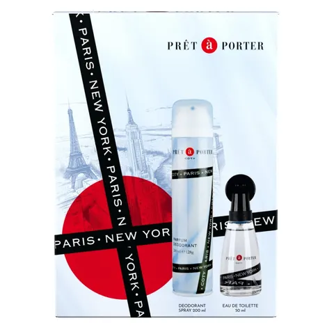 PRET A PORTER ZESTAW PREZENTOWY EDT 50ML+SPRAY CLASSIC