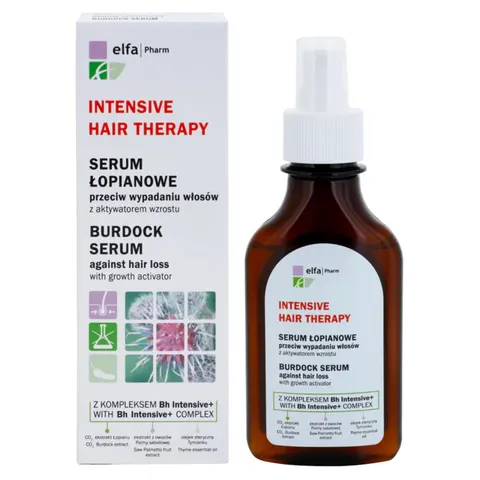 INTENSIVE HAIR SERUM DO WŁOSÓW 100ML ŁOPIAN PRZECIW WYPADANIU WŁOSÓW