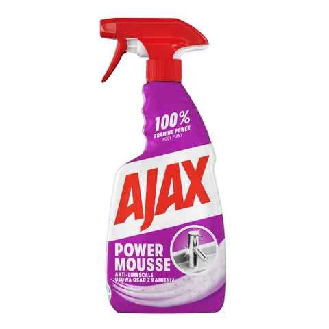 AJAX SPRAY DO CZYSZCZENIA 500ML POWER MOUSSE ŁAZIENKA