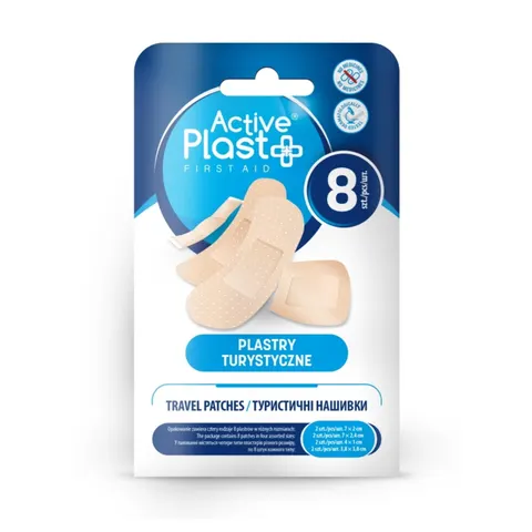 ACTIVE PLAST PLASTRY OPATRUNKOWE TURYSTYCZNE 8 SZT.