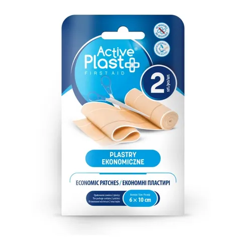 ACTIVE PLAST PLASTRY OPATRUNKOWE EKONOMICZNE 2 SZT.