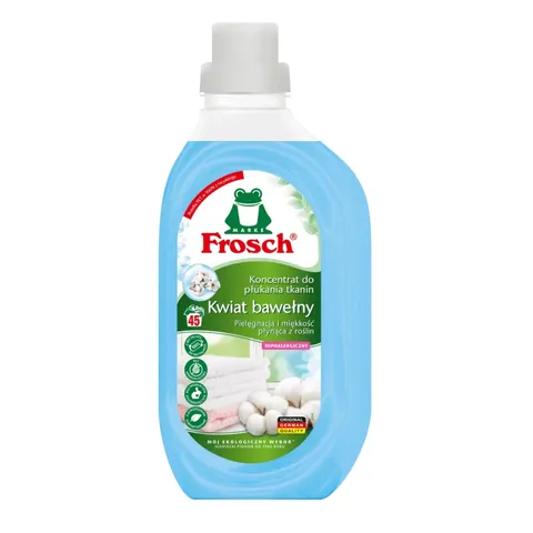 FROSCH PŁYN DO PŁUKANIA 45P 900ML KWIAT BAWEŁNY