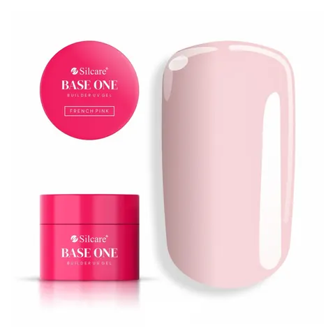 SILCARE BASE ONE ŻEL BUDUJĄCY DO PAZNOKCI UV 15G FRENCH PINK