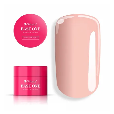 SILCARE BASE ONE ŻEL BUDUJĄCY DO PAZNOKCI UV 15G VANILLA ROSE