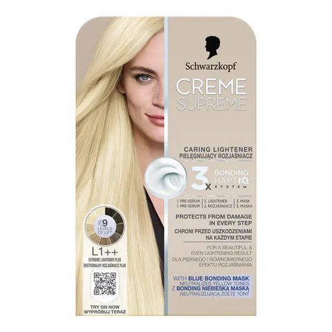 CREME SUPREME L1++ EKSTREMALNY ROZJAŚNIACZ PLUS/EXTREME LIGHTENER PLUS