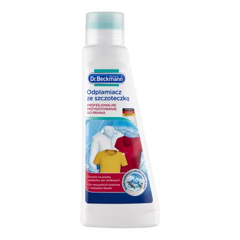 DR BECKMANN ODPLAMIACZ W PŁYNIE 250ML ZE SZCZOTECZKĄ