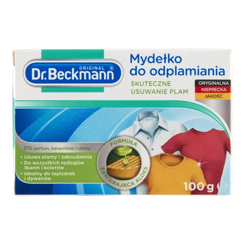 DR BECKMANN MYDŁO W KOSTCE 100G ODPLAMIAJĄCE