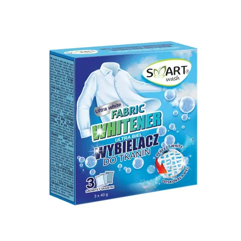 SMART WASH WYBIELACZ W PROSZKU DO TKANIN 40GX3