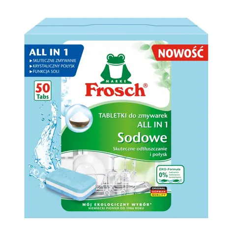 FROSCH TABLETKI DO ZMYWAREK ALL IN 1 50 SODOWE