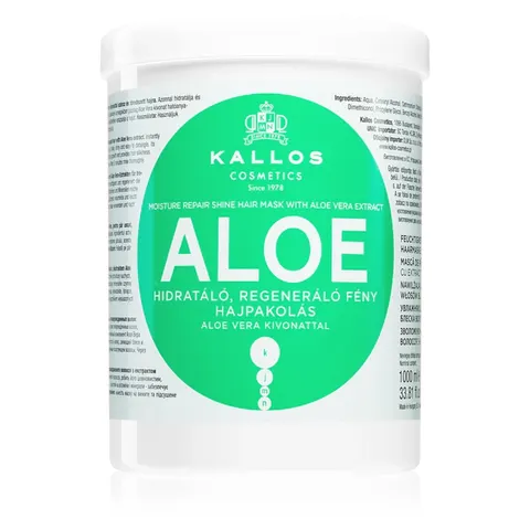 KALLOS MASKA DO WŁOSÓW 1L ALOE