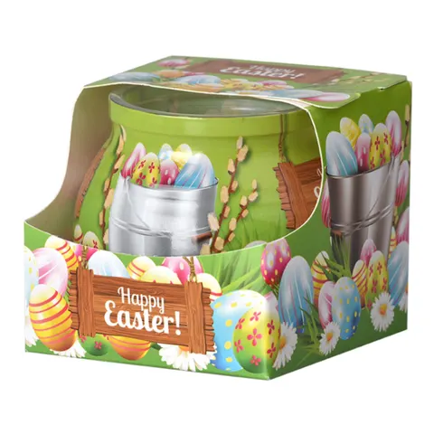 ADMIT ŚWIECA MIRAL BK POWLEKANA WIELKANOC HAPPY EASTER GREEN