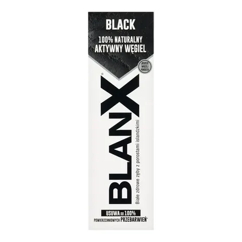 BLANX PASTA DO ZĘBÓW 75ML BLACK CHARCOAL